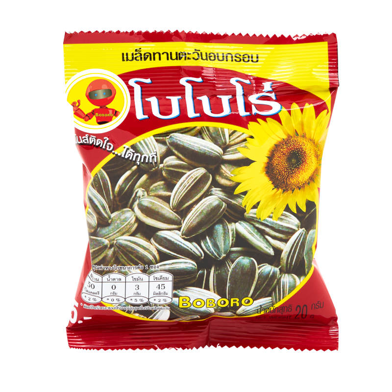 Boboro Roasted Sunflower Seeds 20 G.
