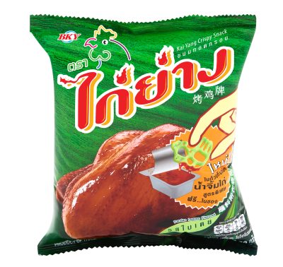 Kaiyang Brand Pandan Flavor Crispy Snack 28 G.