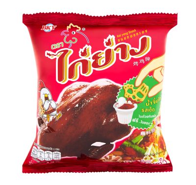 Kaiyang Brand Som Tam Flavor Crispy Snack 12 G.