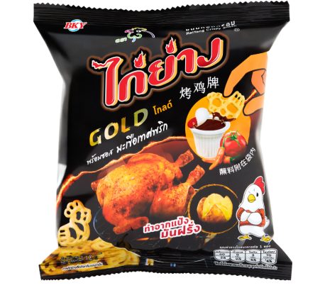 47.ขนมไก่ย่างโกลด์ ซองดำ 12 กรัม_01 47.ขนมไก่ย่างโกลด์ ซองดำ 12 กรัม_01