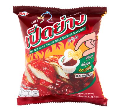 Ped Yang Flavor Crispy Snack 12 G.